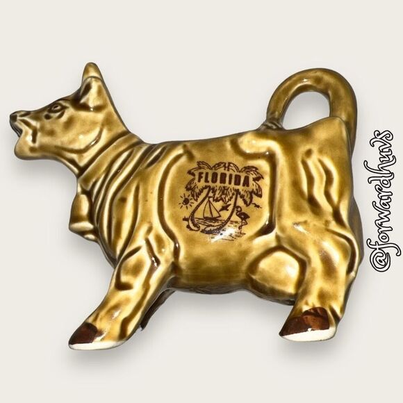 Vintage Florida Collectible Cow Creamer - Picture 3 of 11